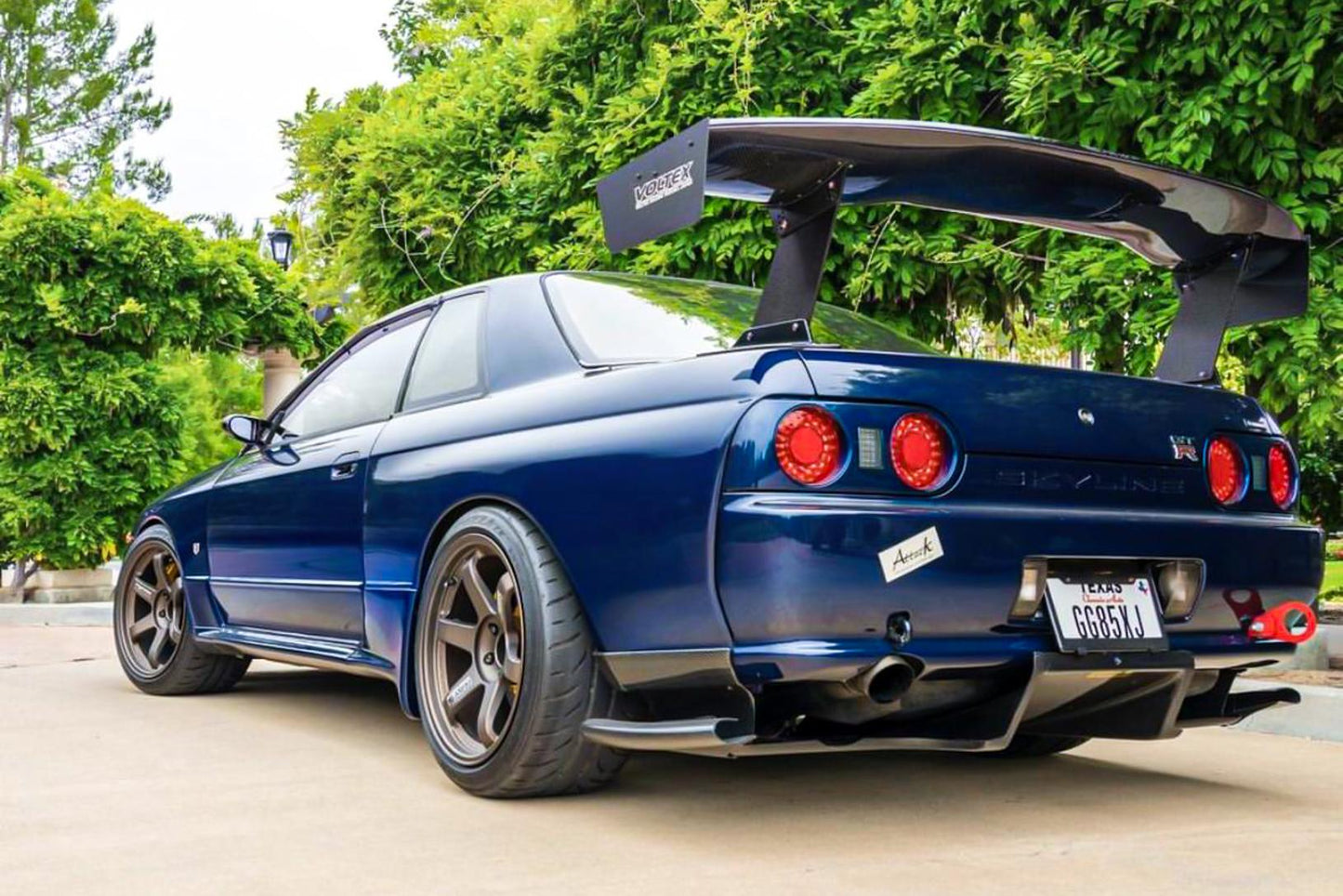 NISSAN R32 GTR SKYLINE TOP SECRET STYLE REAR DIFFUSER