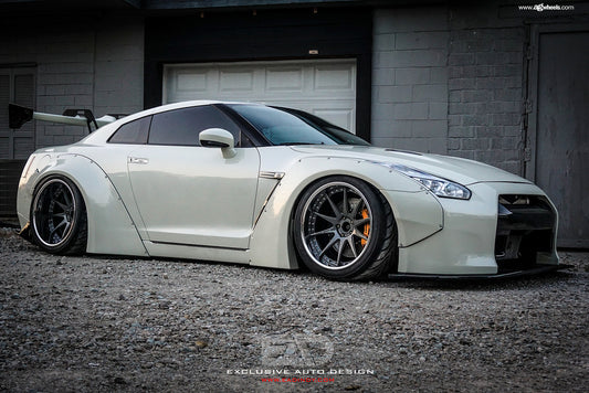 NISSAN R35 GTR LB STYLE WIDE BODY KIT JSAI AERO