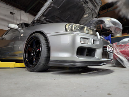 NISSAN R34 GTT SKYLINE GT STYLE FRONT LIP JSAI AERO