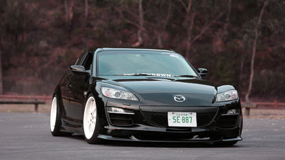 MAZDA RX8 SE3P KOUKI ODULA STYLE GT FRONT BAR LIP SPOILER JSAI AERO