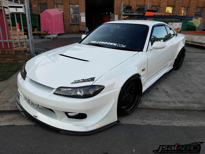 NISSAN S15 200SX SILVIA C-WEST STYLE FRP VENTED BONNET JSAI AERO