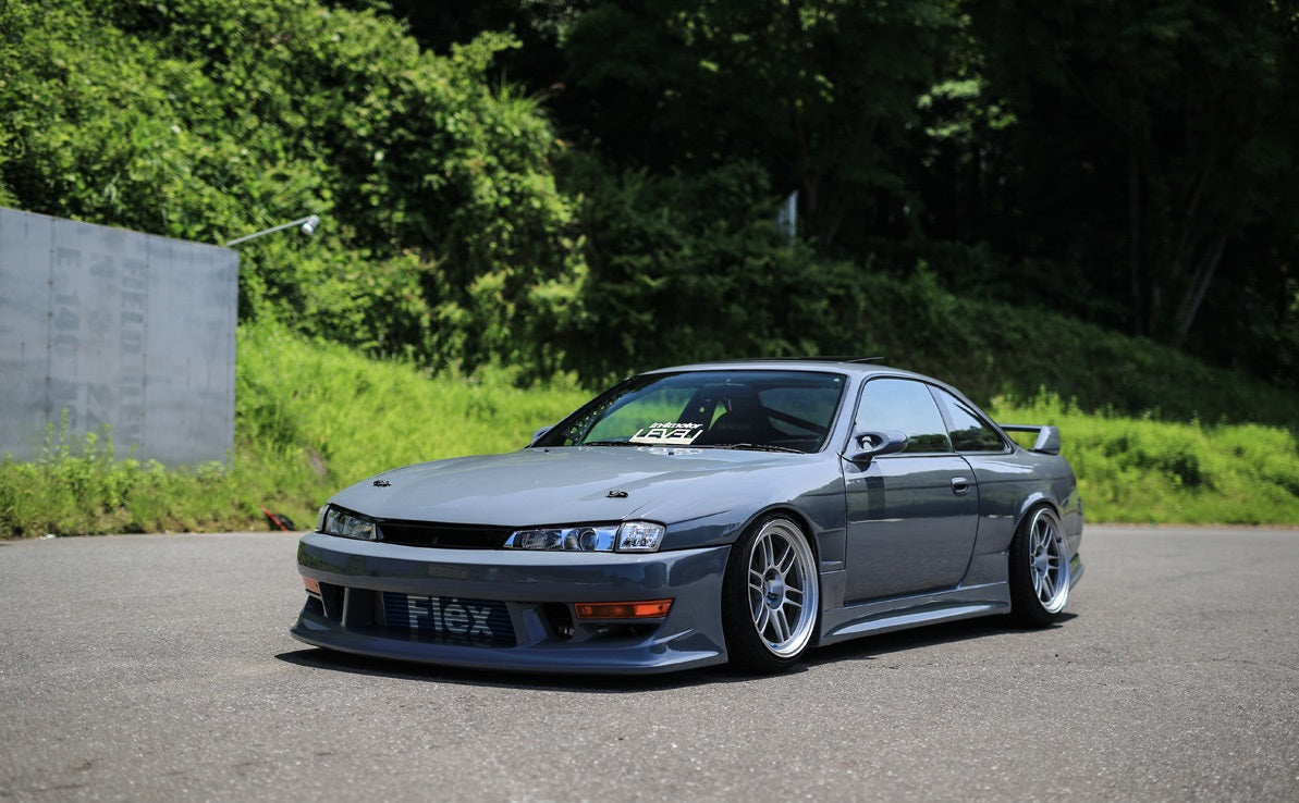 NISSAN S14 200SX SERIES 2 KOUKI VERTEX LANG STYLE FRONT FENDERS JSAI AERO