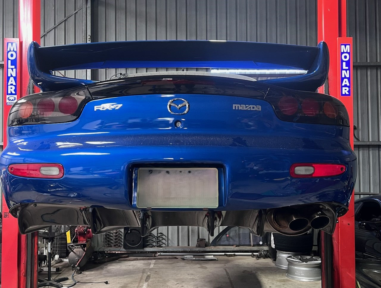 MAZDA FD3S RX7 RE Amemiya Type 2 Style Rear Diffuser JSAI AERO