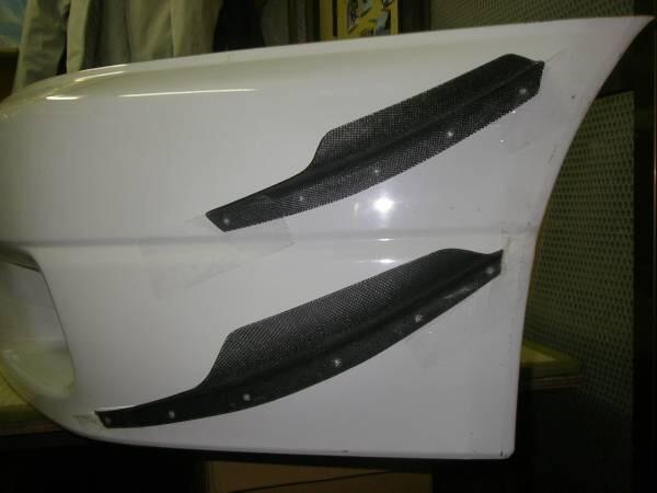 NISSAN BCNR33 GTR OEM FRONT BAR DOUBLE CANARDS