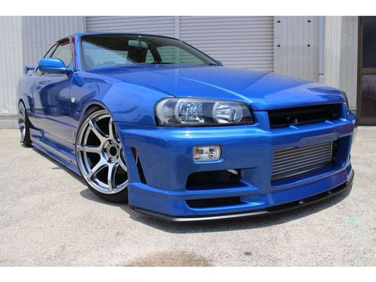 NISSAN R34 GTT SKYLINE BONNET LIP EXTENSION