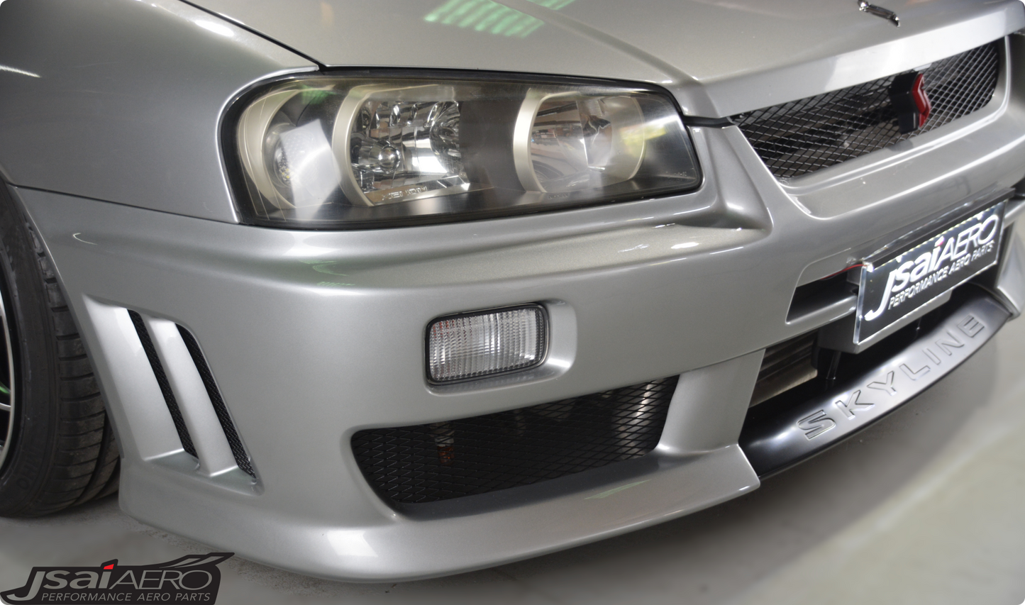 NISSAN R34 GTT SKYLINE ALTIA STYLE FRONT BAR