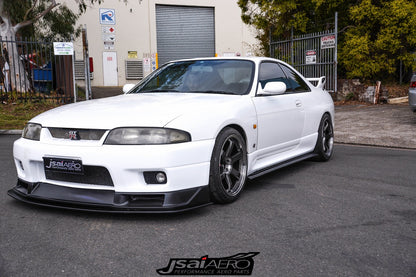 NISSAN BCNR33 GTR FRONT LIP SPLITTER JSAI AERO