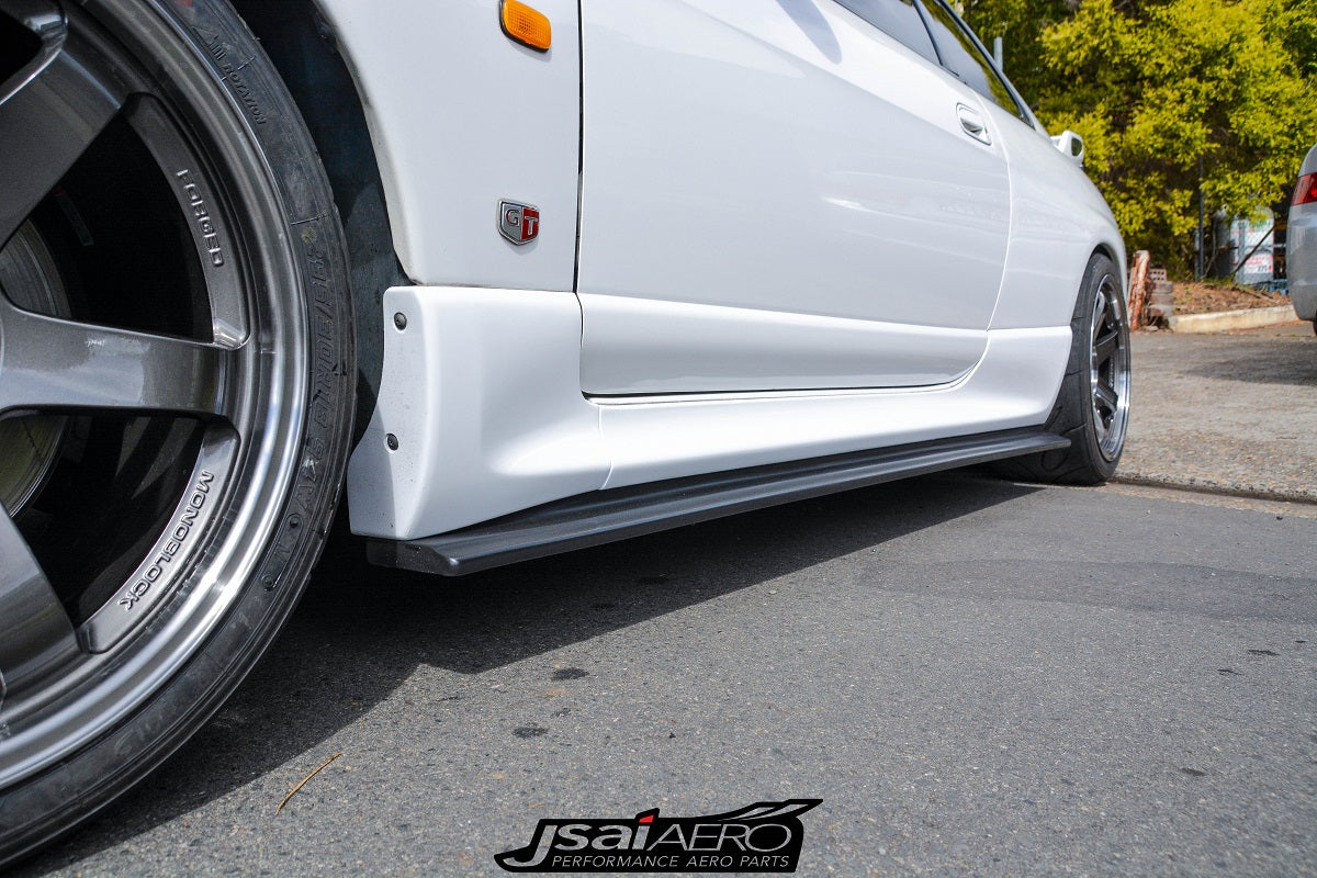 NISSAN BCNR33 GTR SIDE SKIRT EXTENSIONS