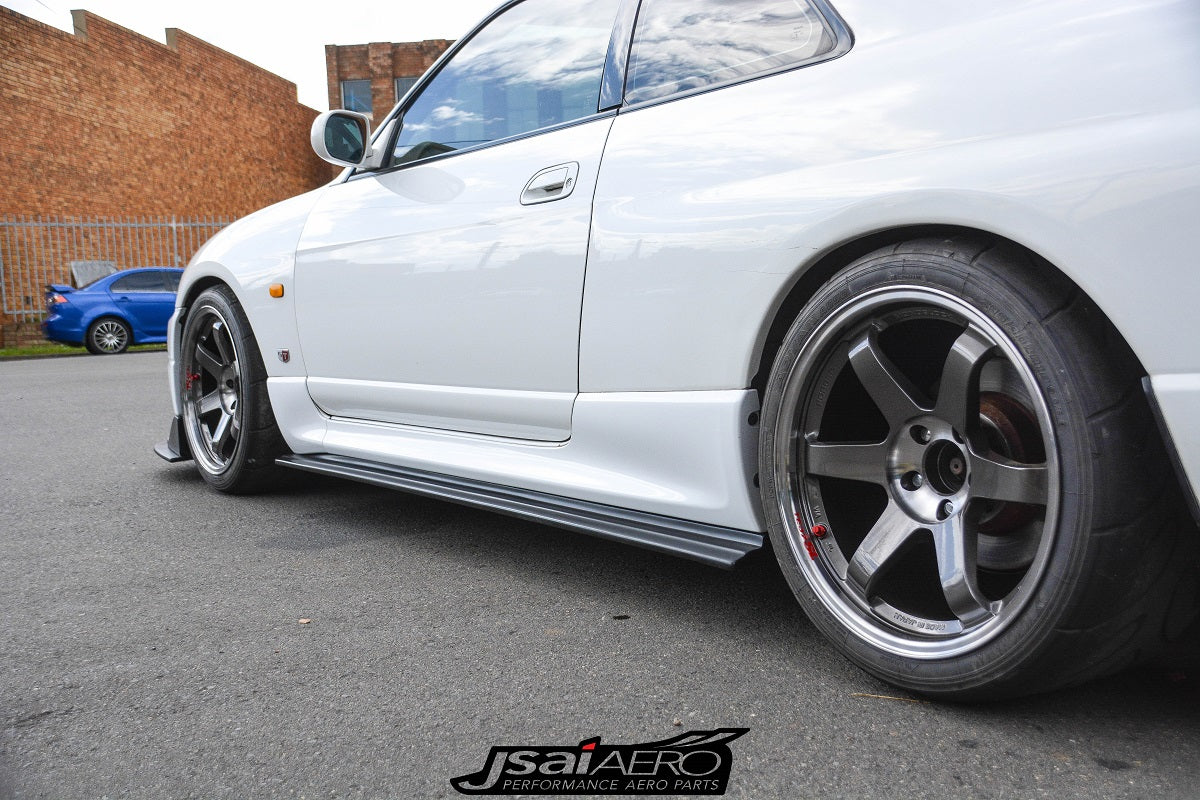 NISSAN BCNR33 GTR SIDE SKIRT EXTENSIONS