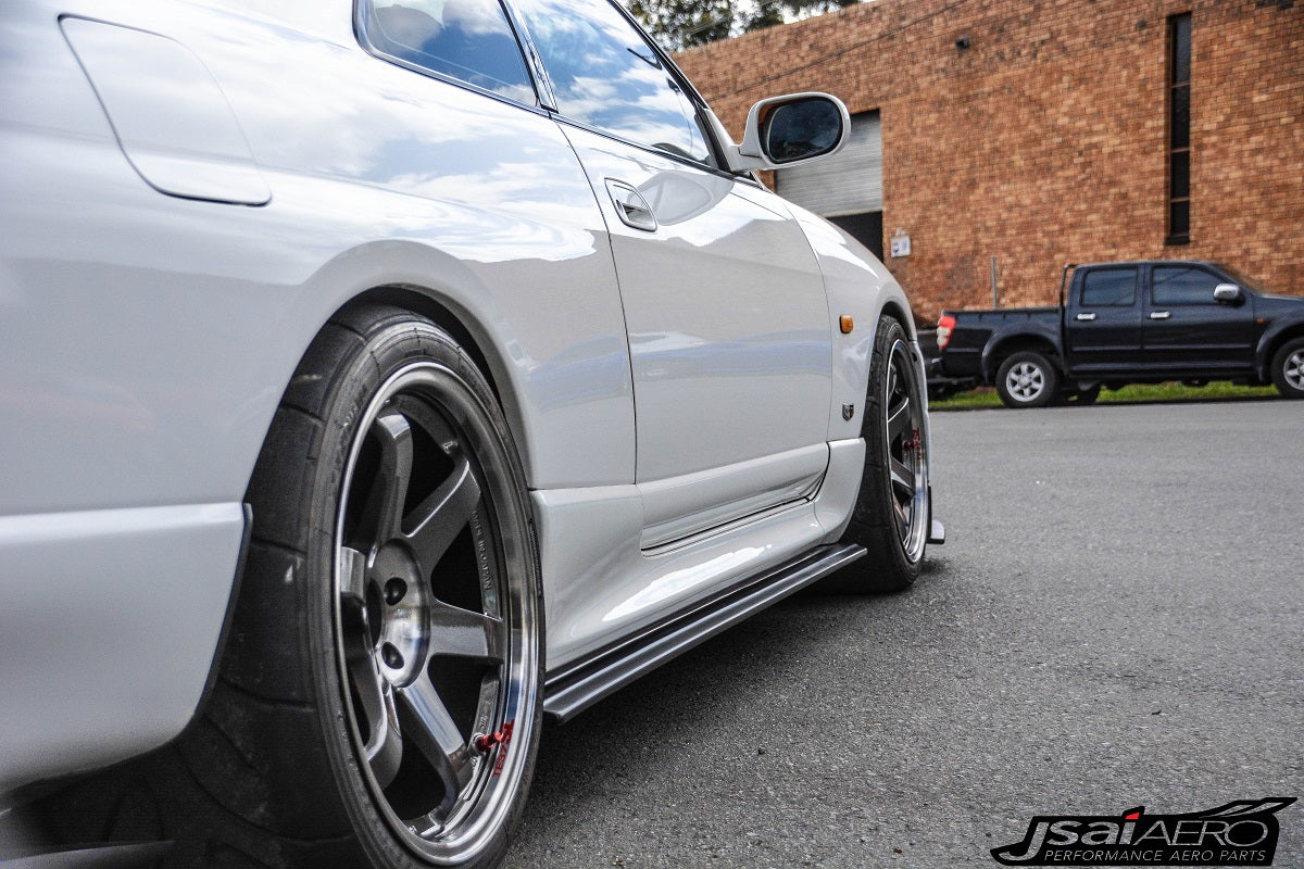 NISSAN BCNR33 GTR SIDE SKIRT EXTENSIONS