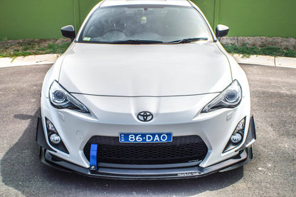 TOYOTA GT86 FRONT BAR CANARDS