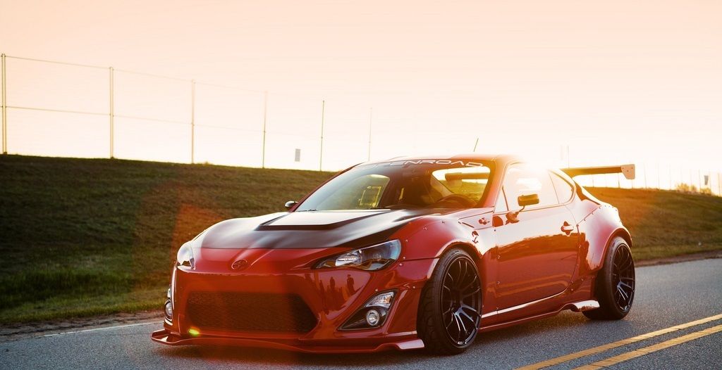 TOYOTA ZN6 GT86 BRZ V1 ROCKET BUNNY STYLE FULL BODY KIT