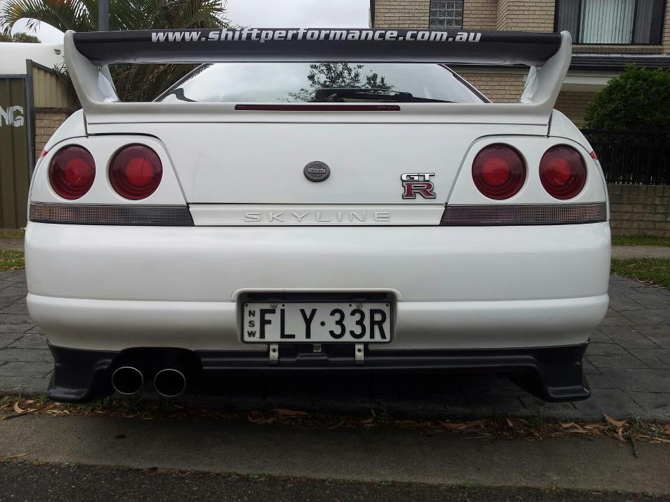 NISSAN R33 GTR ABFLUG STYLE REAR DIFFUSER JSAI AERO