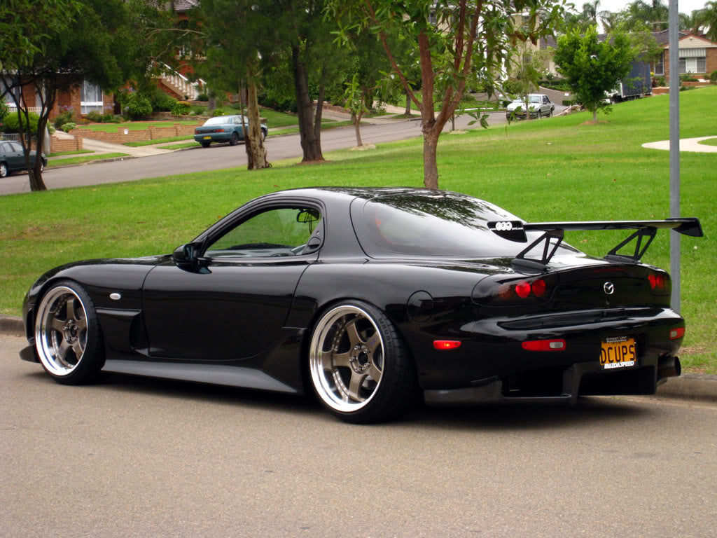 MAZDA RX7 FD3S MAZDASPEED GTC STYLE SIDE SKIRTS