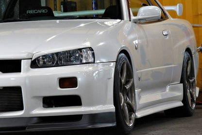 NISSAN R34 GTT 2 DOOR COUPE TYPE R Style Side Skirts