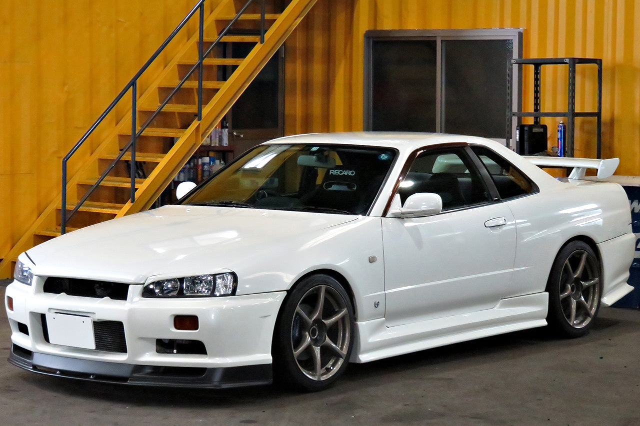 NISSAN R34 GTT 2 DOOR COUPE TYPE R Style Side Skirts