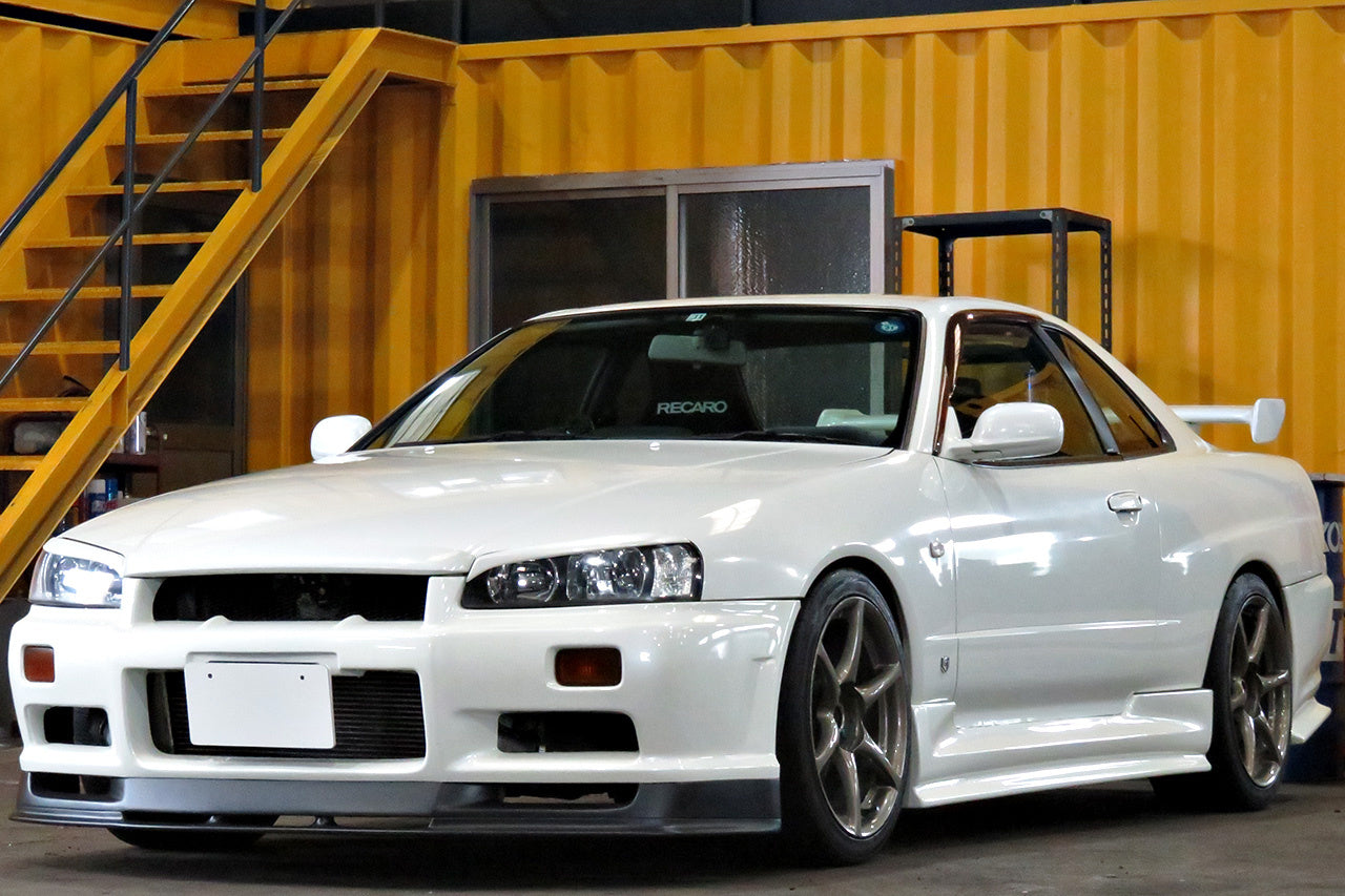 NISSAN R34 GTT 2 DOOR COUPE TYPE R Style Side Skirts