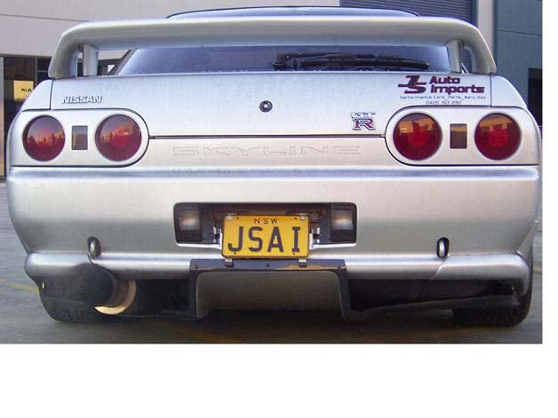 NISSAN R32 GTR SKYLINE TOP SECRET STYLE REAR DIFFUSER