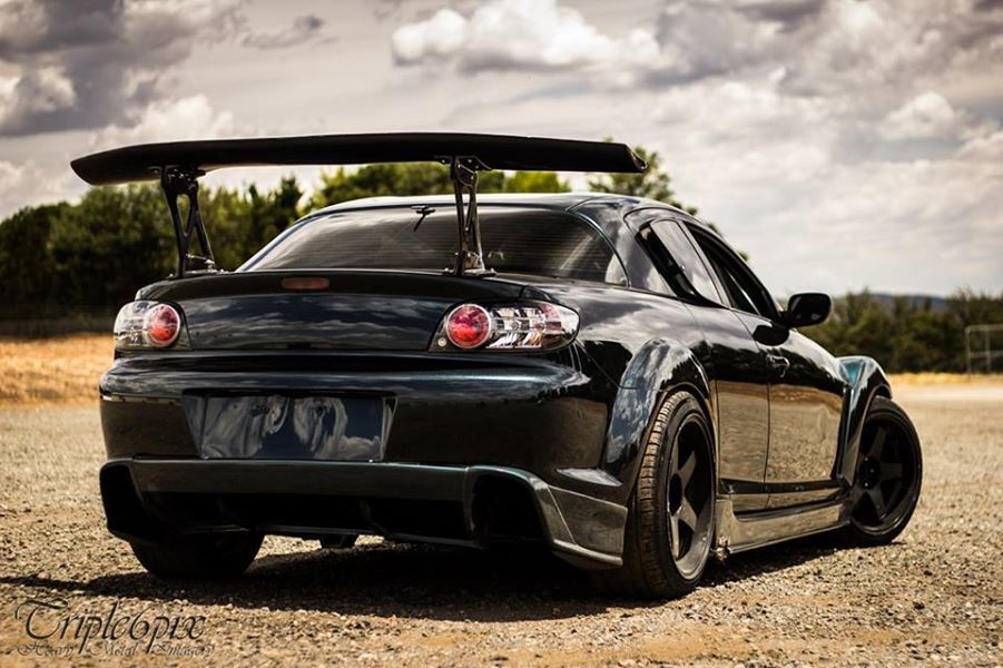 MAZDA SE3P RX-8 MAZDASPEED STYLE REAR BAR LIP