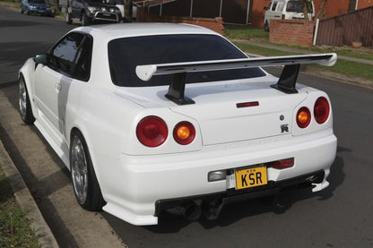 NISSAN BNR34 GTR 50MM SL STYLE WING RISER JSAI AERO