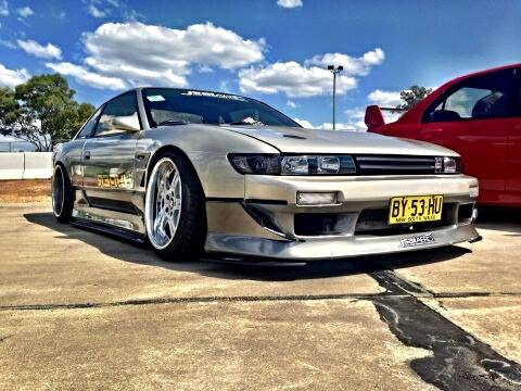 NISSAN S13 SILVIA VERTEX FRP FRONT CANARDS