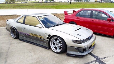 NISSAN S13 SILVIA VERTEX  SIDE SKIRT EXTENSIONS