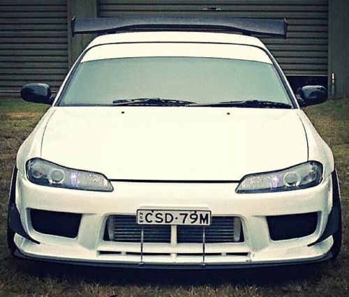 NISSAN S15 200SX SILVIA CANARDS (AERO FRONT BAR)