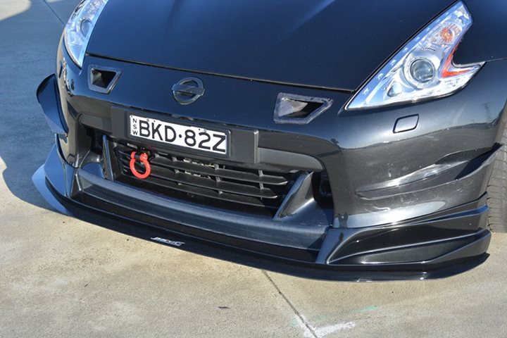 NISSAN Z34 370Z SLR FRONT LIP SPLITTER