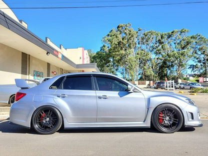 SUBARU WRX STI GRB GVB DAMD STYLE SIDE SKIRT EXTENSIONS