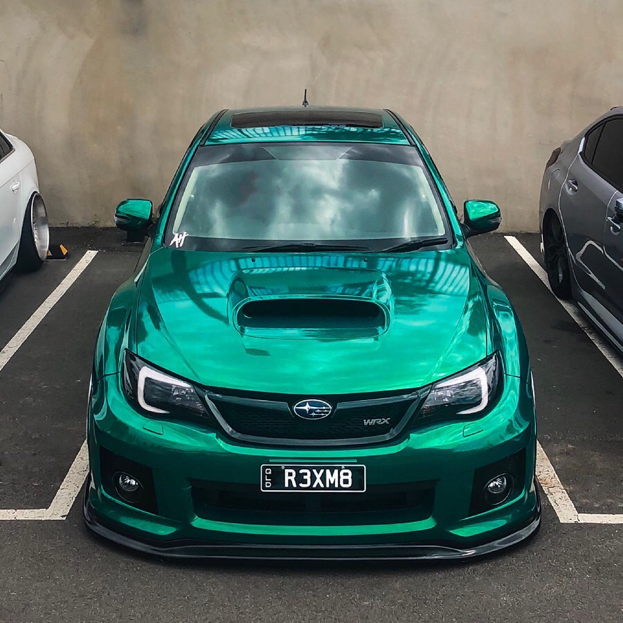 SUBARU WRX STI GRB GVB LIBERAL STYLE FRONT LIP