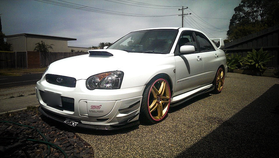 SUBARU WRX GDB DOUBLE CANARDS