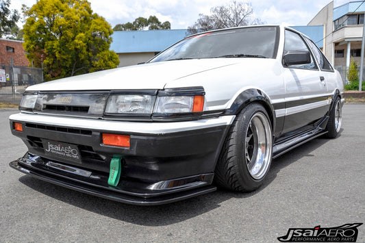 TOYOTA AE86 ZENKI LEVIN JDM STYLE FRONT LIP SPLITTER