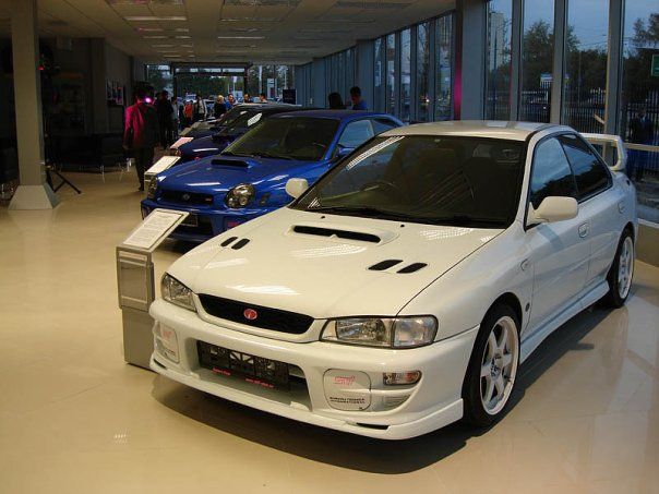 SUBARU GC8 WRX STI IMPREZA VERSION 6 STYLE FRONT LIP JSAI AERO