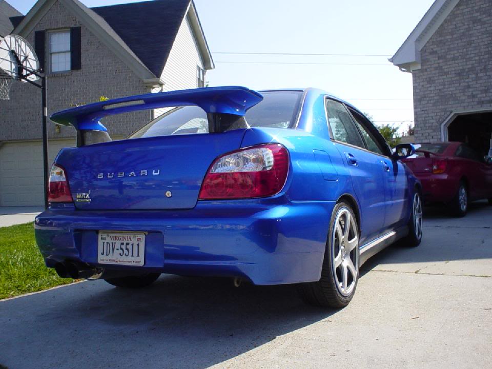 SUBARU WRX STI GDB 90MM ZERO SPORTS STYLE WING RISERS