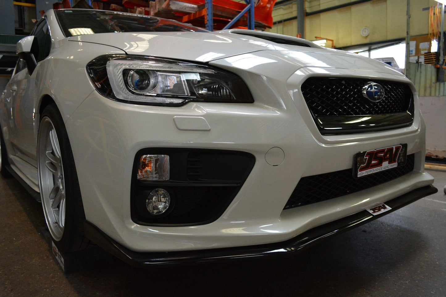 SUBARU MY15+ WRX STI SYTLE FRONT LIP FRP