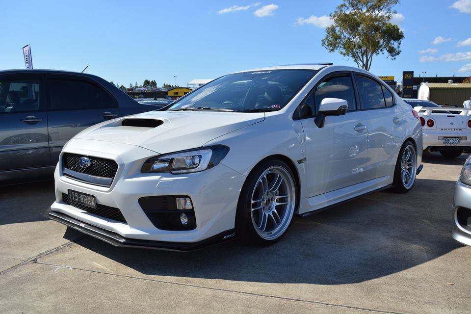 SUBARU MY15+ WRX STI SIDE SKIRTS EXTENSIONS FRP